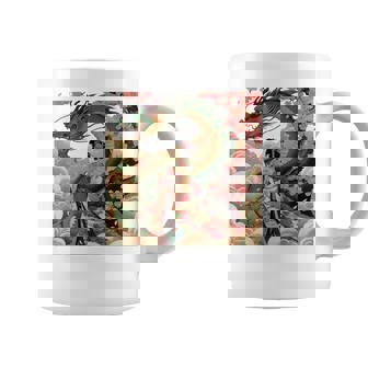 日本 浮世絵 桜 着物 竜 綺麗 日本髪 コーヒーマグ - Kawaiitshirt