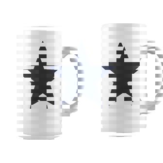 星 星柄 メンズ レディース ブランド おしゃれ かっこいい かわいい プリント 大きサイズ 紺 春夏 ブルーステラ コーヒーマグ - Kawaiitshirt