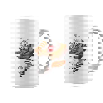 時すでにおすし ネタ ことわざ 言い間違いことわざ ジョーク ギャグ ダジャレ ツッコミ 寿司 長袖tシャツ コーヒーマグ - Kawaiitshirt