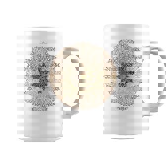 曼荼羅 最高のヨガバックプリント コーヒーマグ - Kawaiitshirt