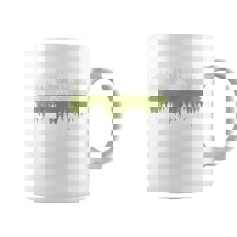 木 反射 クマ 野生動物 森 自然 動物 アウトドア コーヒーマグ - Kawaiitshirt