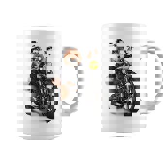 柴犬 いばけん 犬 バイク バイカー コーヒーマグ - Kawaiitshirt