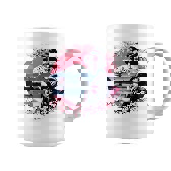 桜 さくら 芸者 富士山 日本のグラフィック コーヒーマグ - Kawaiitshirt