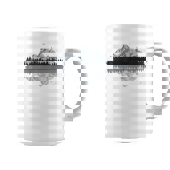 森 山 反射 野生動物 自然 ハイキング ハイカー コーヒーマグ - Kawaiitshirt