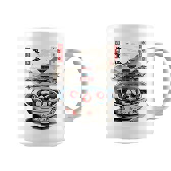 浮世絵ジャパン オカルトホラー ハロウィン 妖怪ラーメン エステ コーヒーマグ - Kawaiitshirt