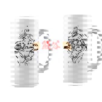 熊谷 苗字 面白いtシャツ 胸 名前 おもしろ グッズ 服 筆文字 文字 入り 面白い ネタ メンズ コーヒーマグ - Kawaiitshirt