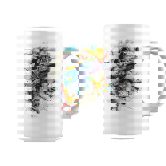 爬虫類とカラフルなヤモリ コーヒーマグ - Kawaiitshirt