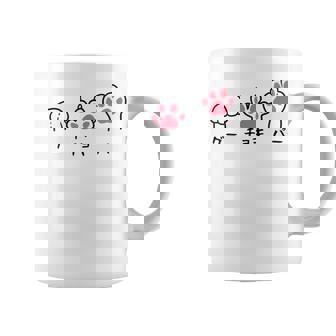 猫 ねこ 足 肉球 グー チョキ パー じゃんけんぽん おもしろ 面白い かわいい 猫飼い 猫好き コーヒーマグ - Kawaiitshirt