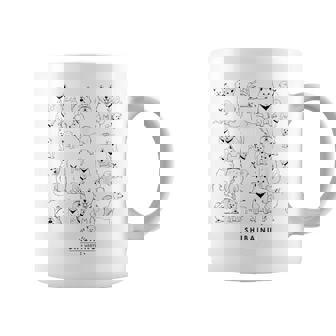 白柴たくさん かわいい柴犬 コーヒーマグ - Kawaiitshirt