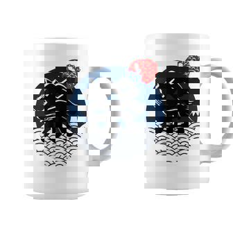 祭 まつり お祭り 海 富士山 鯛 夏祭り 秋祭り 花火大会 納涼まつり カジュアル はっぴのようなおもしろワッショイ コーヒーマグ - Kawaiitshirt