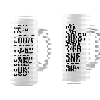 禁止された本を読むのに良い日だ面白いヴィンテージ コーヒーマグ - Kawaiitshirt