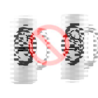 禁煙シンボル ノベルティ 禁煙サイン コーヒーマグ - Kawaiitshirt