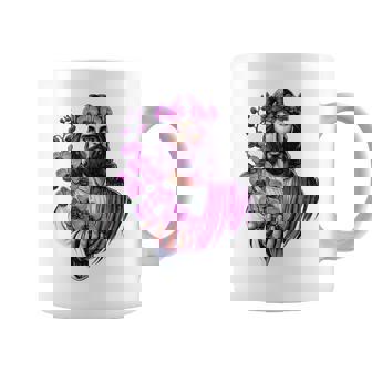 紫の蘭を持つイエス コーヒーマグ - Kawaiitshirt