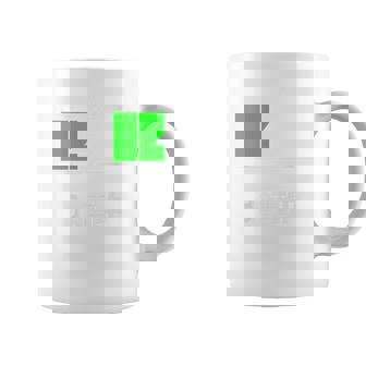 背中【充電中】電池 バッテリー おもしろ 面白い ギャグ ネタ ウケ狙い 笑える ユーモア おバカな 個性的な コーヒーマグ - Kawaiitshirt