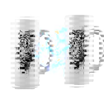 虎のアートワーク 動物園の動物 虎 コーヒーマグ - Kawaiitshirt