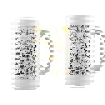 虫 昆虫 虫虫型 昆虫学プリント 虫プリント コーヒーマグ - Kawaiitshirt