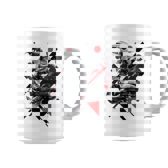 蛇 動物 モチーフ アートワーク 蛇 コーヒーマグ - Kawaiitshirt