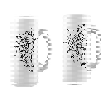 蜘蛛の巣 ハート かわいい ハロウィン ゴス コーヒーマグ - Kawaiitshirt