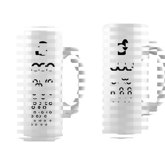 視力検査眼鏡屋面白い コーヒーマグ - Kawaiitshirt