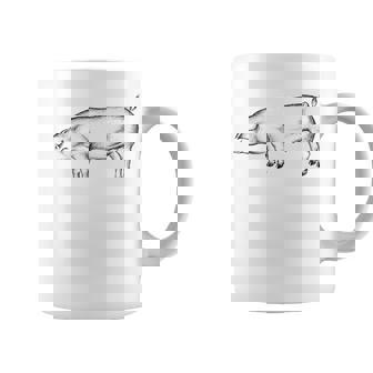 豚 豚モチーフ ピグレット 農家 農家 コーヒーマグ - Kawaiitshirt