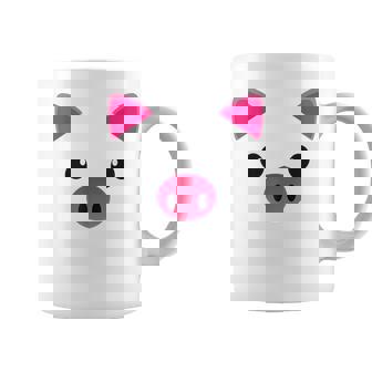 豚の顔 ハロウィン ティーカップ 豚 コスチューム ギフト コーヒーマグ - Kawaiitshirt