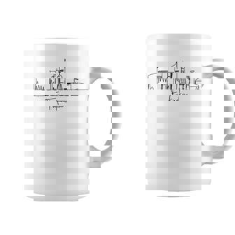 都市 スカイライン 旅行 お土産 観光 福岡 日本 コーヒーマグ - Kawaiitshirt