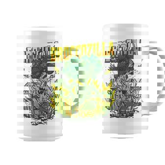 都市を攻撃する巨大なブロッコリーモンスター面白いブロッコリー コーヒーマグ - Kawaiitshirt