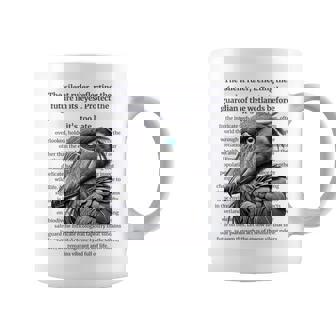 静かなる統治者 – ハシビロコウと湿地の守護 長袖tシャツ コーヒーマグ - Kawaiitshirt
