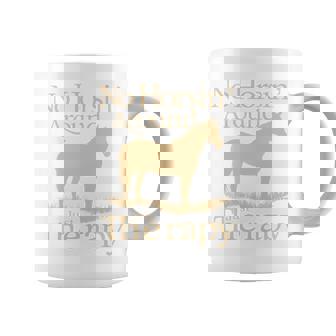 面白い 治療的 乗馬 馬 補助療法 ヒーリング 長袖tシャツ コーヒーマグ - Kawaiitshirt