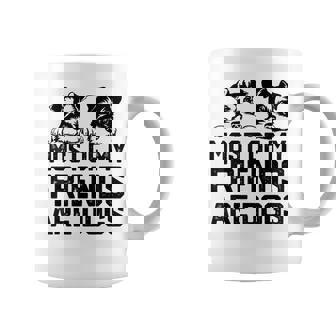 面白い 私の友達のほとんどは犬です ミニチュアシュナウザー コーヒーマグ - Kawaiitshirt