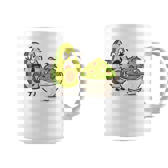 面白いアボカドワカモレ漫画パニック コーヒーマグ - Kawaiitshirt