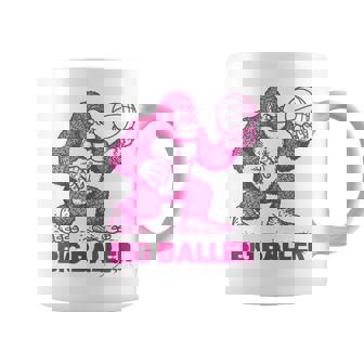 面白いゴリラ遊びバスケットボール ビッグボーラー マネースポーツ コーヒーマグ - Kawaiitshirt