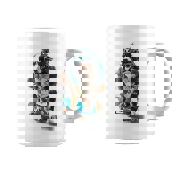 面白いスケートボード バーニーズマウンテンドッグ スケーター スケートグラフィック コーヒーマグ - Kawaiitshirt