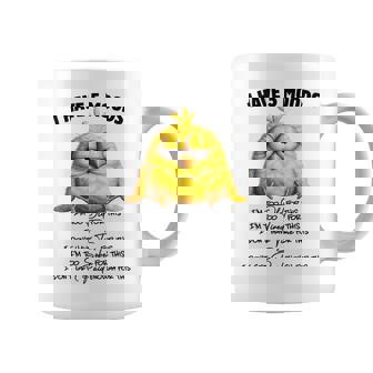 面白いチキンムード、I'm Too Old For This 鳥好きのデザイン。 コーヒーマグ - Kawaiitshirt