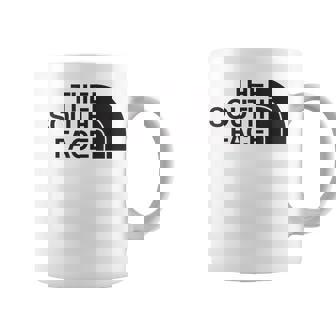 面白いパロディシャツ 夏のクールなデザインのための南の顔 コーヒーマグ - Kawaiitshirt