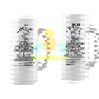 面白いポジティブスマイルサンガーデンハッピーガーデナー植物が育つ 長袖tシャツ コーヒーマグ - Kawaiitshirt