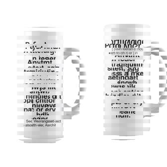 面白いポートフォリオマネージャー コーヒーマグ - Kawaiitshirt