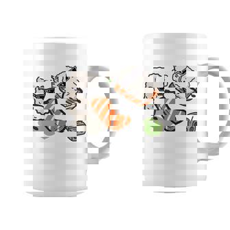 面白い寿司 ビーチで日光浴 コーヒーマグ - Kawaiitshirt