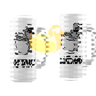 面白い犬 ホットドッグ 食通 駄洒落ギフト 男性 女性 キッズ 男の子 女の子 コーヒーマグ - Kawaiitshirt