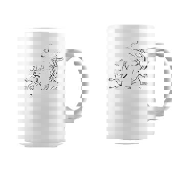 鳥獣戯画《蛙と兎・相撲》かえる うさぎ【日本・世界の名画】日本画 和柄 美術館アート 長袖tシャツ コーヒーマグ - Kawaiitshirt