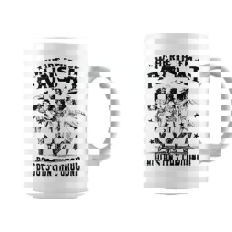 黒のカウガールウエスタンカントリーロデオライニングブーツグランド コーヒーマグ - Kawaiitshirt