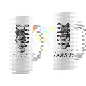 黒柴のグラフィックデザイン コーヒーマグ - Kawaiitshirt