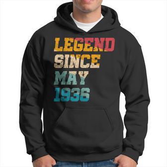 1936年5月以来の伝説 面白い 89歳 レトロ 89歳の誕生日 パーカー - Kawaiitshirt