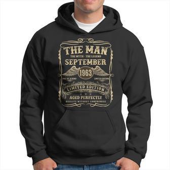 1963年9月 61歳の誕生日プレゼント 男性用 61歳の誕生日プレゼント パーカー - Kawaiitshirt