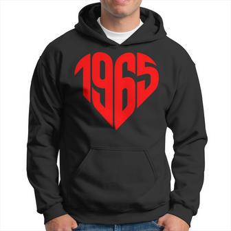 1965 ハート ヴィンテージ 1965年製 ハート型 還暦祝いに最適 パーカー - Kawaiitshirt