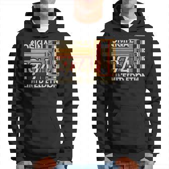 1974 誕生日 カセットテープ ヴィンテージ レトロ 1974 パーカー - Kawaiitshirt