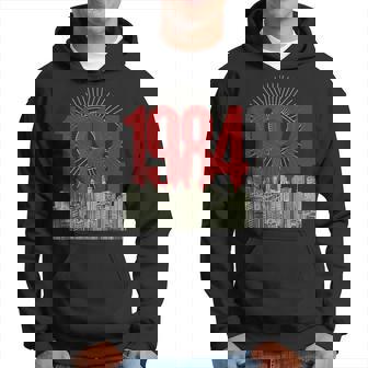 1984 文学 クラシック ブックテーマ ヴィンテージ パーカー - Kawaiitshirt