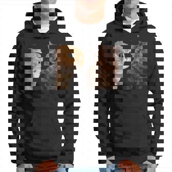 2匹の猫がミームを話す パーカー - Kawaiitshirt