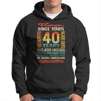 40歳 480ヶ月 すごい生まれ 1985年 40歳の誕生日 パーカー - Kawaiitshirt