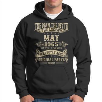 60歳の誕生日プレゼント 男性神話 1965年5月 パーカー - Kawaiitshirt